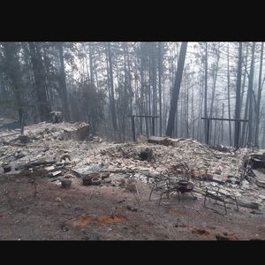 My house after Camp Fire 🔥